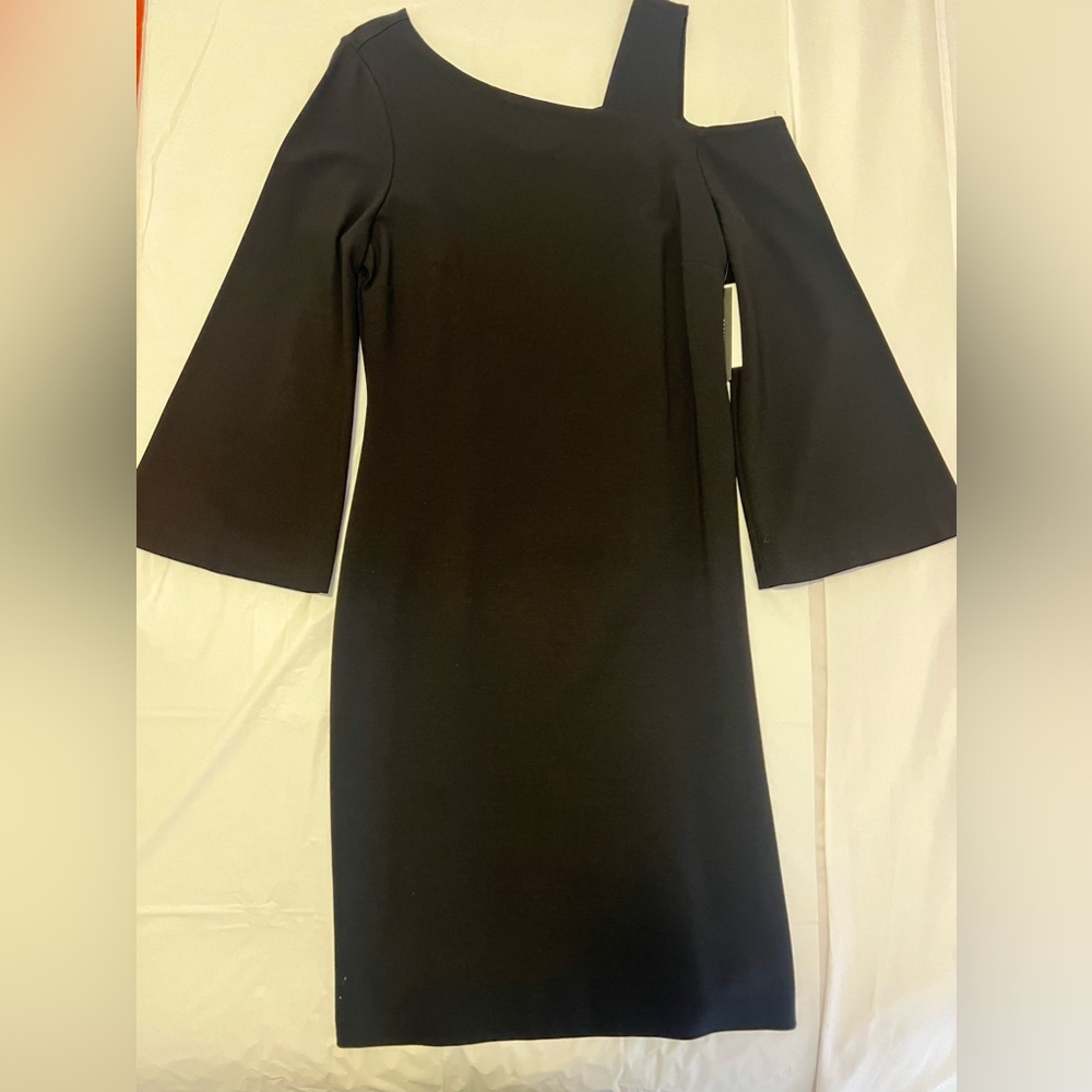NWT Isaac Mizrahi Long Sleeve Off Shoulder Dress